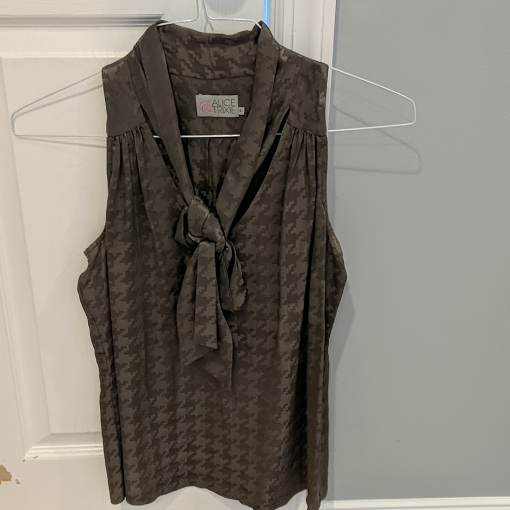 Alice and Trixie sleeveless silk top
